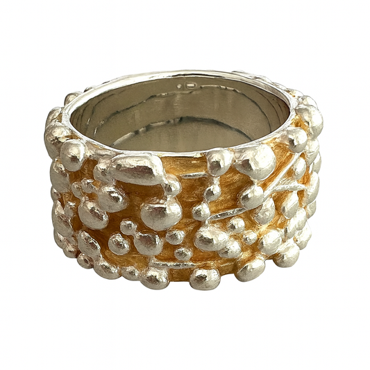 Ring Mila - 925er Silber|24 Karat vergoldet