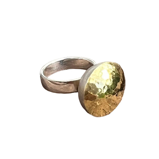 Ring Dani - 925er Silber|900er Gold