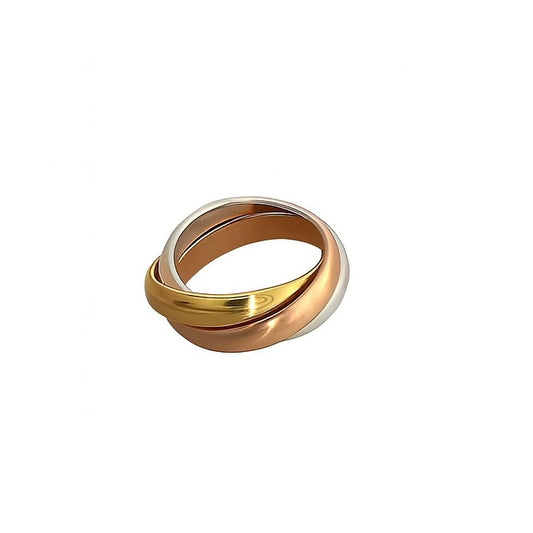 Ring Sina - 925er silber|24 Karat Rosé- und Gelbgold vergoldet