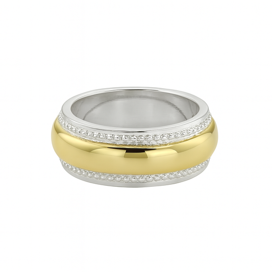 Ring Samira - 925er Silber|24 Karat vergoldet