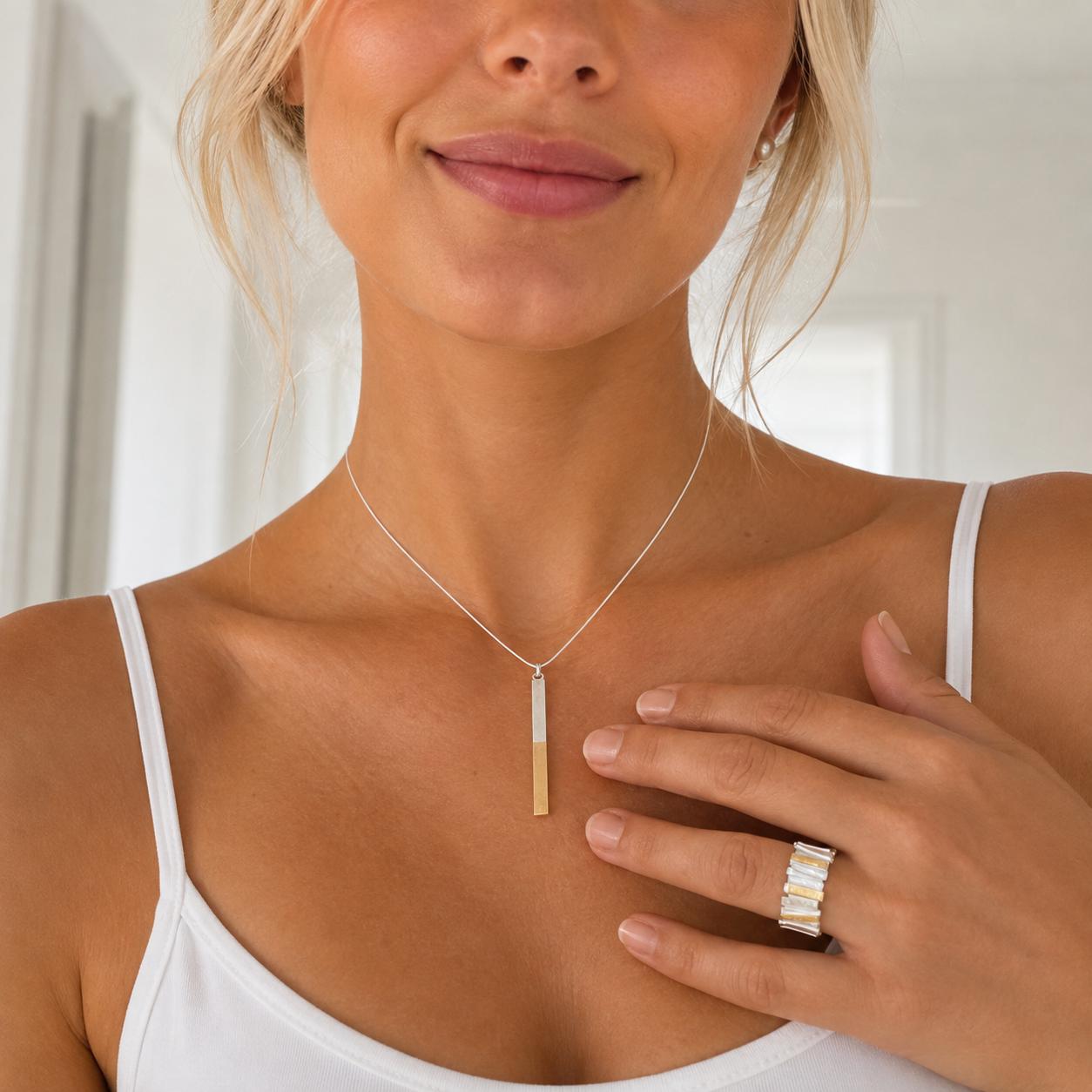 Kette Helena - 925er Silber|24 Karat vergoldet